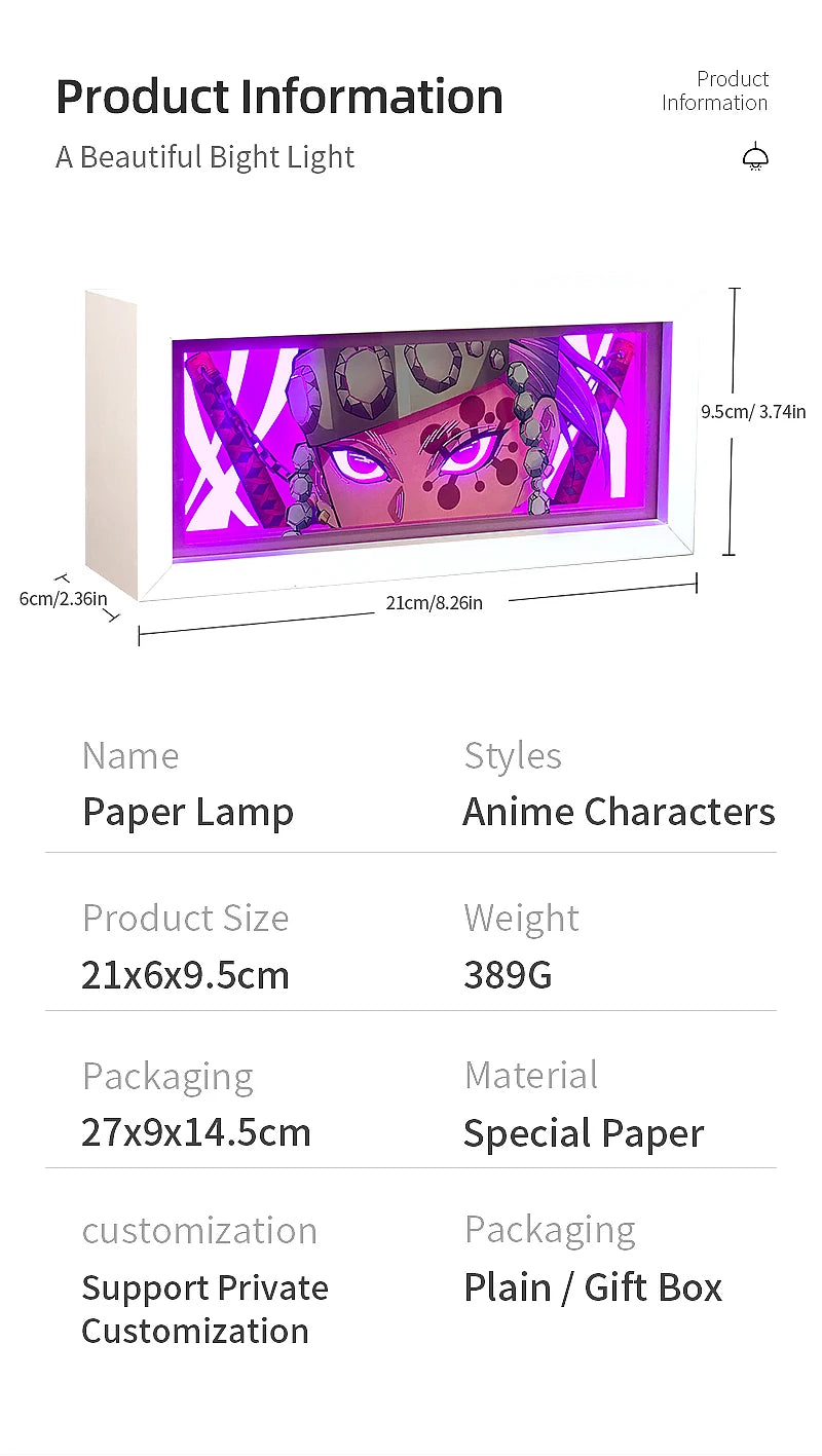Anime Light Box